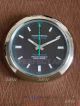 Replica Rolex Milgauss 43cm Wall Clock For Sale - White Face Steel Case (5)_th.jpg